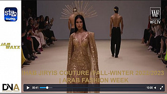 Tv Local DUBAI - AFW 2023 presents IHAB JIRYIS COUTURE /FALL-WINTER 2022/2023 - ARAB FASHION WEE