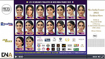 Tv Locale Paris - Jam Waxx présente Défilé de Pietu COUTURE à l'Élection de  MISS INDIA FRANCE (MIF) 2022 18ème Edition 